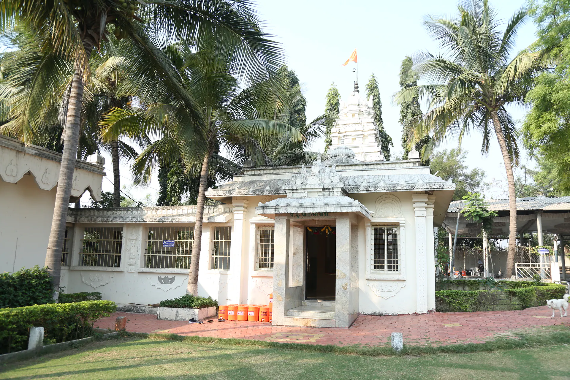 Param Pujya Shri Dhondiram Baba temple within the Saidham Mandir campus